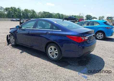 2013 Hyundai Sonata Gls из США, поврежденный, VIN 5NPEB4AC2DH731621